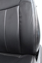 1999 - 2016 Ford Super Duty Front Seats, Lariat Black Leather, Power Heat Cool