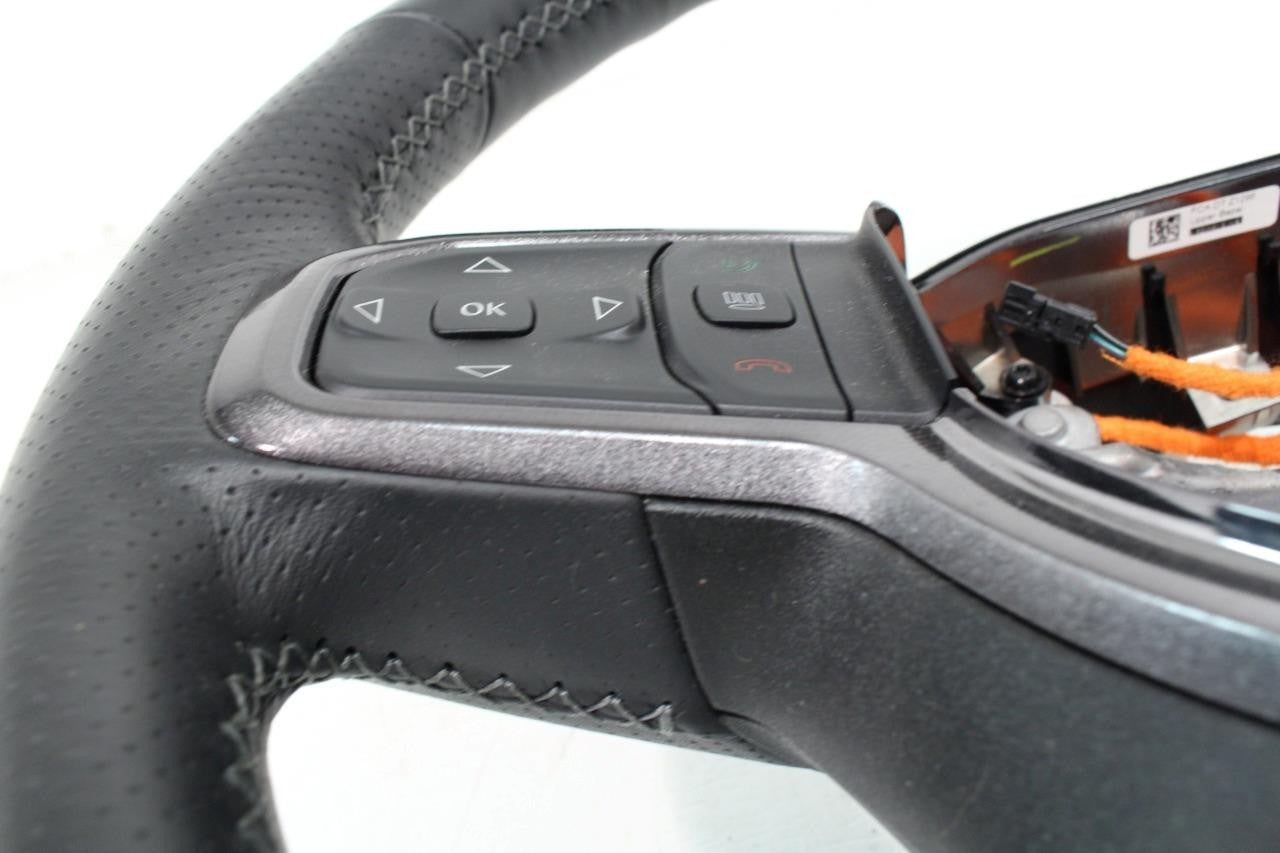 2019 - 2025 Ram 1500 Heated Leather Steering Wheel Black OEM Genuine 7FF113X7AB