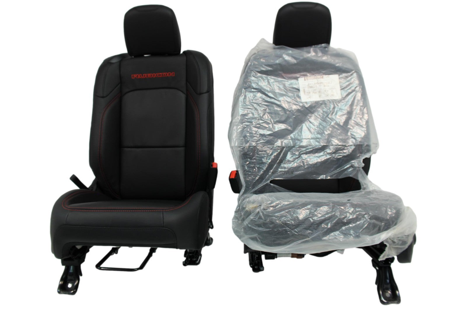 2018-2026 Jeep Wrangler 2dr JL Front & Rear Seats, Rubicon Heated Black Leather