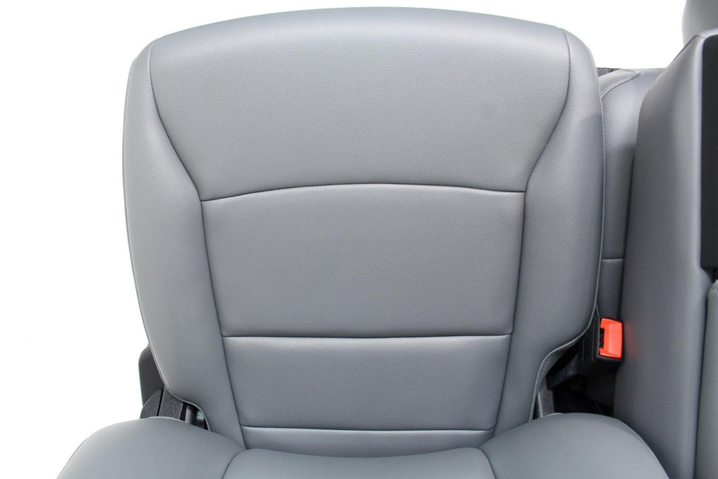 2023 - 2026 Ford Super Duty Front Seats, XL Slate Gray Vinyl Manual w/ Jumpseat