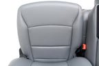 2023 - 2026 Ford Super Duty Front Seats, XL Slate Gray Vinyl Manual w/ Jumpseat