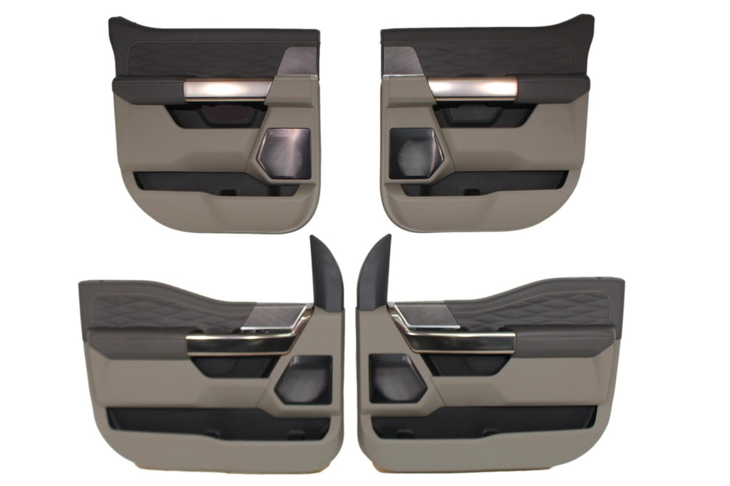 2026 Ford F250 F350 Platinum Plus Complete Leather Interior, Smoked Truffle 703A