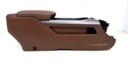 2019 - 2026 Ram 2500 3500 HD Center Console, Brown Leather w/ Logo