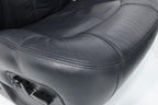 1999 - 2002 GMC Sierra Chevy Silverado Seats, Graphite Off-Black Leather, Power