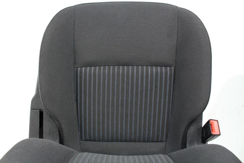 2015 - 2026 Ford Transit Front Seats, Charcoal Cloth w/ Heated Power Driver Seat