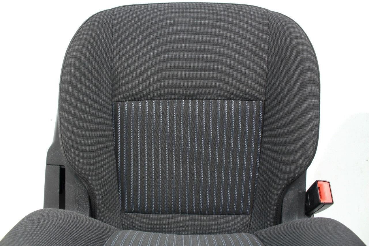 2015 - 2026 Ford Transit Front Seats, Charcoal Cloth w/ Heated Power Driver Seat