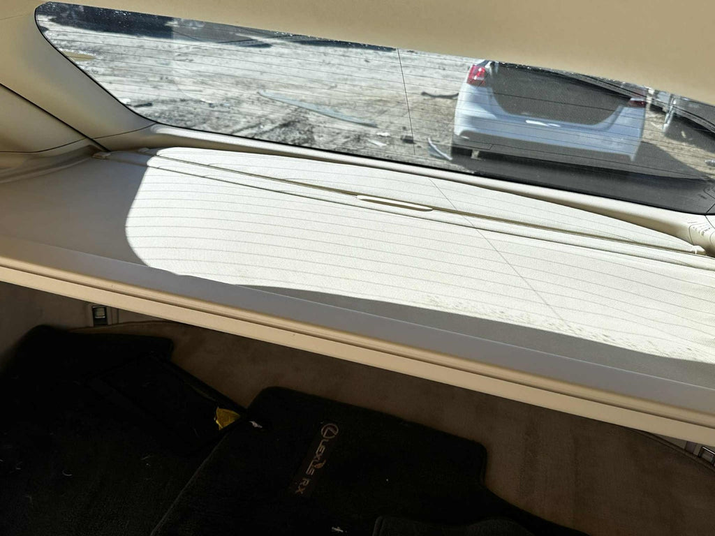 2010 - 2015 OEM Lexus RX Rear Cargo Cover Retractable Privacy Shade, Tan