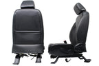 07-18 Jeep Wrangler JKU Freedom Edition Seats, Oscar Mike Black Leather Full Set
