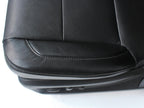 2014 - 2019 GM Sierra Silverado LT Front Seats, Power Black Leather, w/ Jumpseat