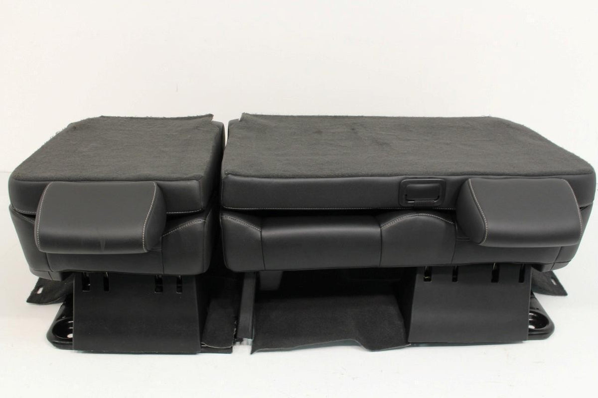 2015-2020 GMC Yukon XL Chevy Suburban 2nd Row Middle Bench Seat Black Leather LT