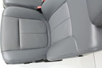 1999-2016 Ford Super Duty Steel Gray Vinyl Seats with Center Console Jump Seat