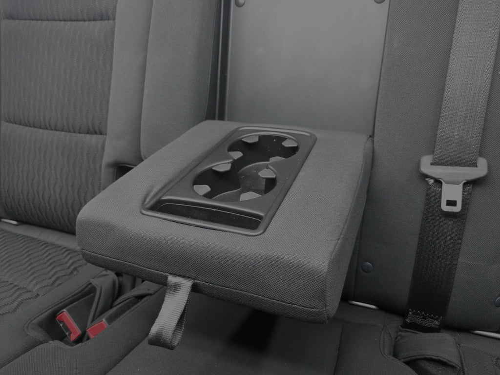 2015-2020 GMC Yukon XL Chevy Suburban 2nd Row Middle Bench Seat, Black Cloth OEM