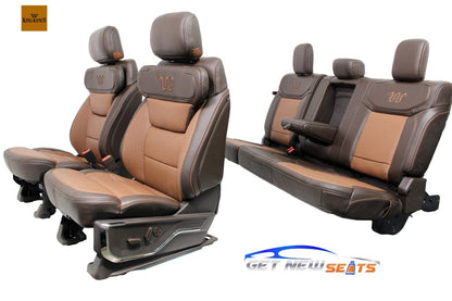 2017-2025 Ford F-Series Super Duty F-150 King Ranch Max Recline Seats