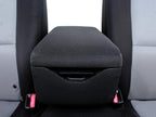 1998 - 2010 Ford Ranger Seats, 60-40 Split Bench, Black Gray Cloth, Extended Cab
