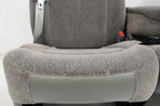 1999 - 2006 GM Sierra Silverado Front Seats, Manual Gray Cloth 40-20-40 w/ Entry