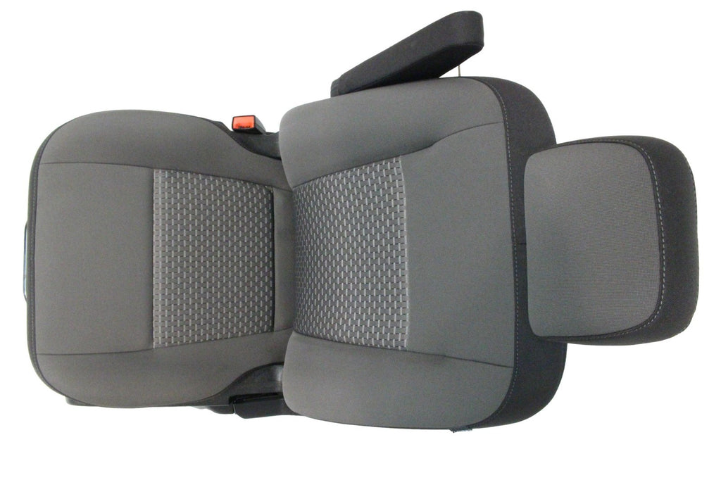 2015 - 2026 Ford Transit Seats, Dark Gray Cloth, Manual w/ Dual Armrests Lumbar
