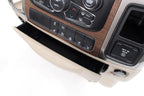 2013 - 2018 Ram Center Jump Seat, Tan Leather Laramie, w/ Install Kit & Trim OEM