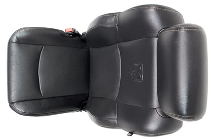 09-18 Dodge Ram 1500 2500 Quad Cab Seats Heated Ventilated Leather Set Black