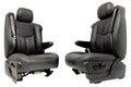 1999 - 2006 Chevy Silverado Front Seats, LT New Leather Dark Pewter Power Heated