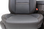 20-22 Sierra Denali Leather Seats Heated Cooled Door Panels Console, Brown Blue