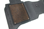 13-18 Ram 1500 2500 3500 Crew Cab OEM Limited Longhorn Hybrid Floor Mats, Brown
