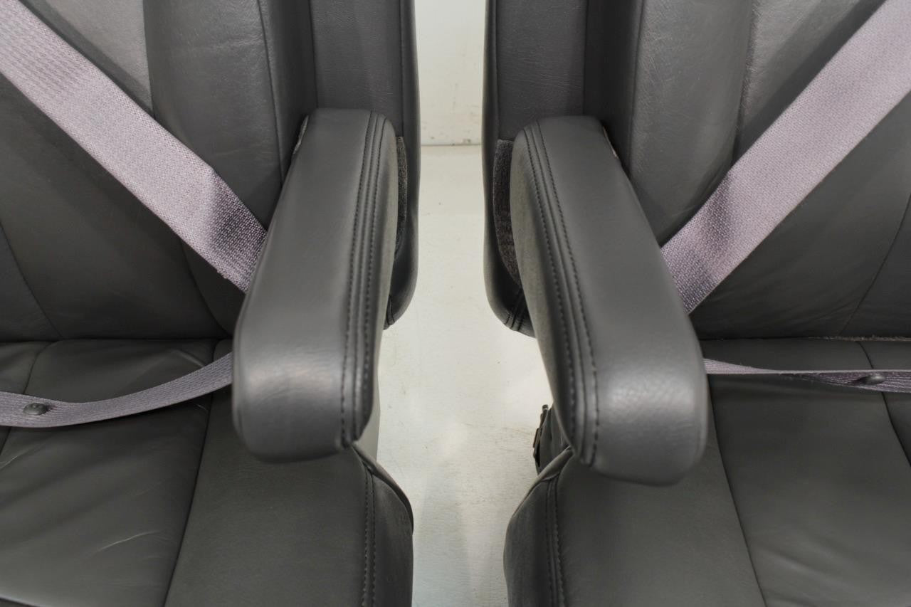 99 - 06 Silverado Sierra Tahoe Yukon Heated Power Leather Seats Dark Pewter OEM