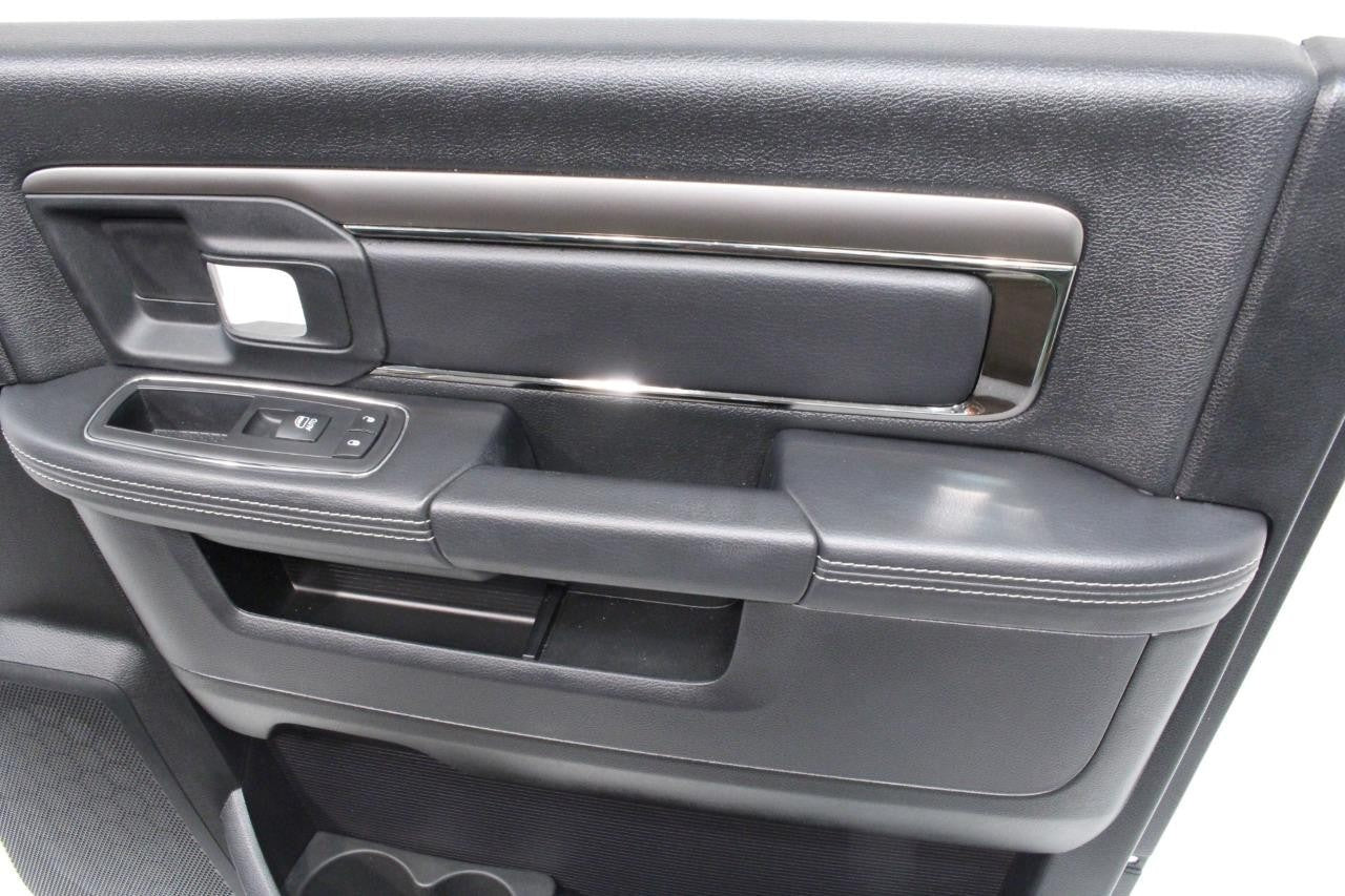 2013 - 2018 DS Ram Door Panels, Crew Cab Laramie Black w/ Switches OEM Mint