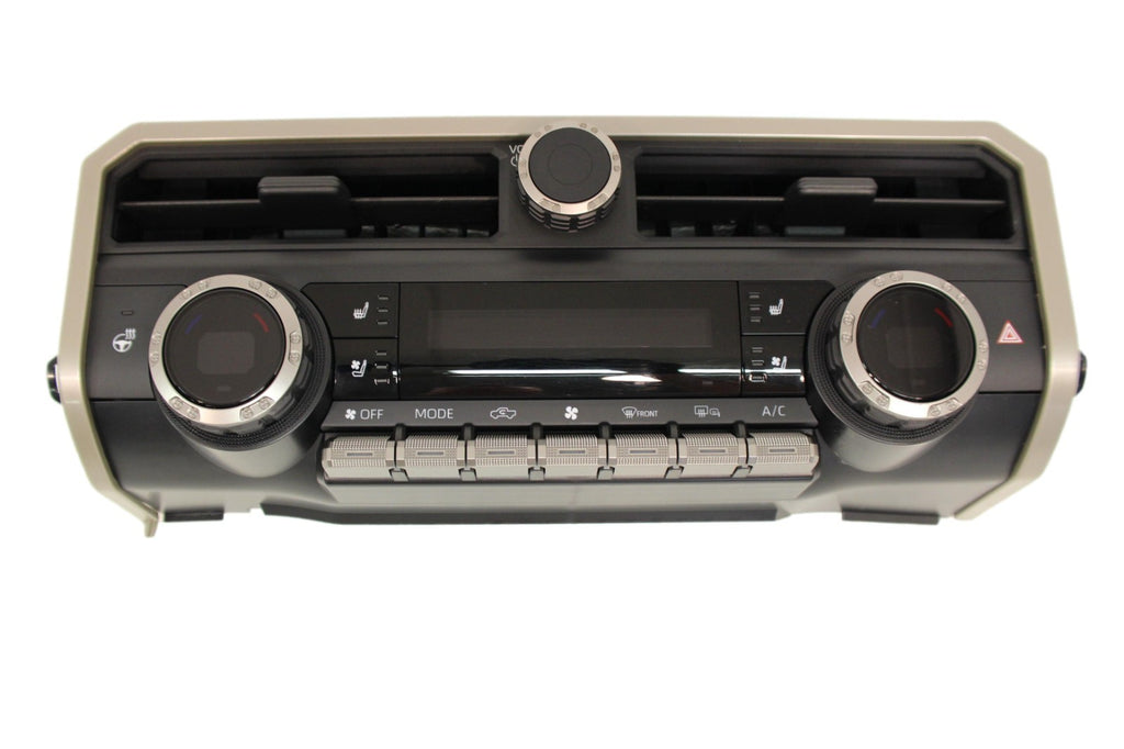 2024 - 2026 Toyota Tacoma Dual Zone Climate Control Panel Loaded w/ Volume Knob