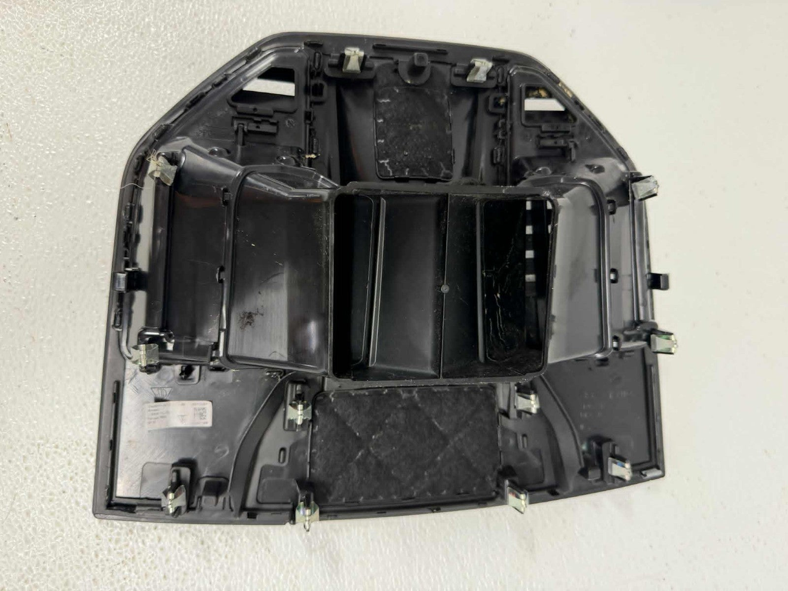 2020 - 2024 Porsche 911 992 Center Dash A/C Vent Panel w/ Chrono Clock 992819110