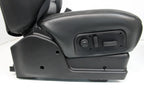2003 - 2007 Hummer H2 Seats Set, Black Leather Powered Heated OEM