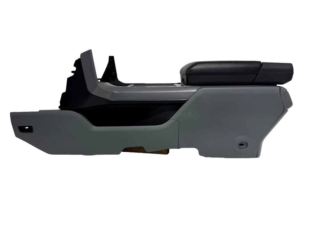 2021 - 2025 Ford F150 Center Console, Gray W/o Shifter XL XLT STX w/ Install Kit