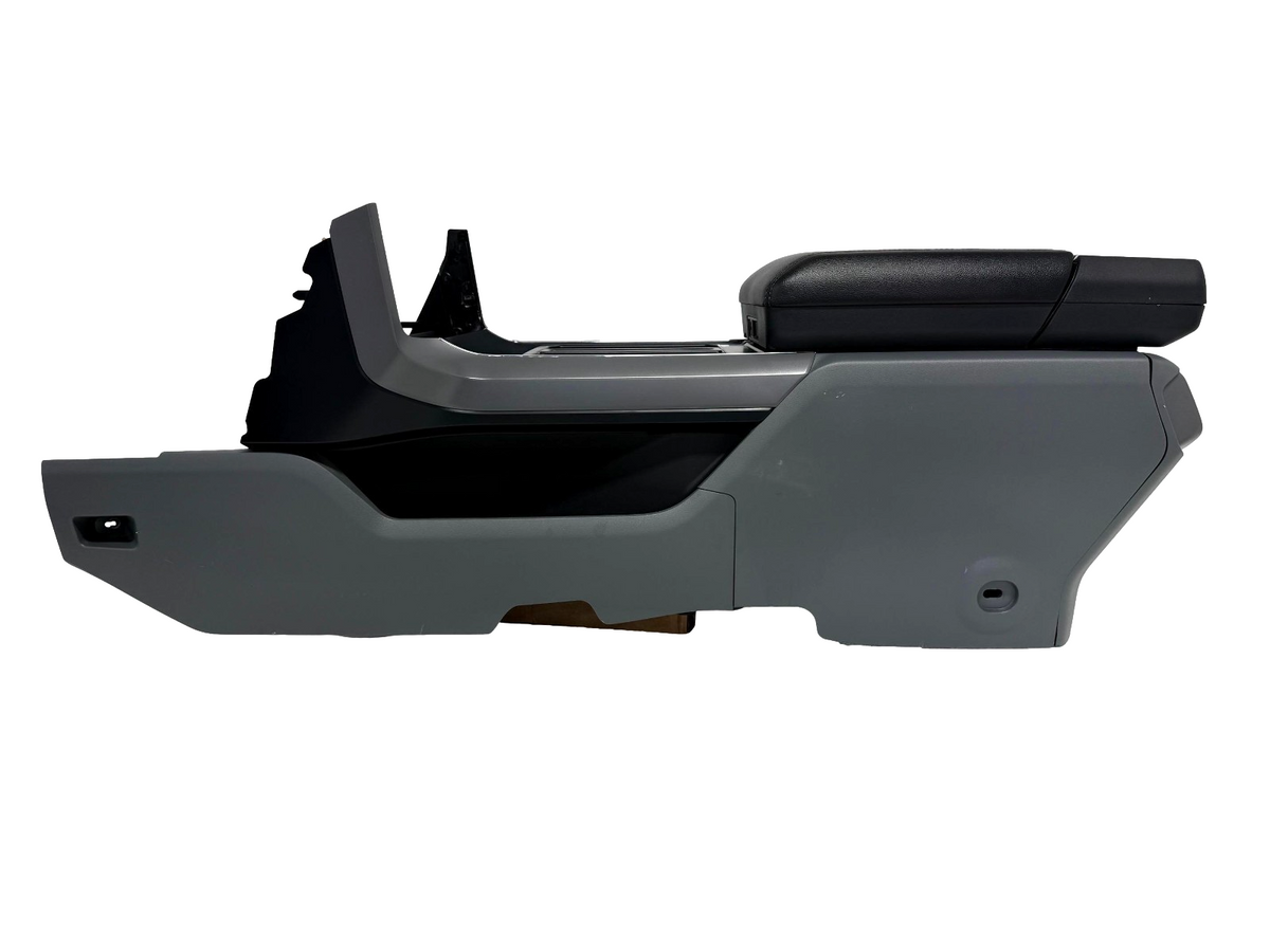 2021 - 2025 Ford F150 Center Console, Gray W/o Shifter XL XLT STX w/ Install Kit