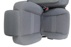 2002 - 2009 Dodge Ram Split Bench Seat, Slate Gray Cloth w/ Power Driver, Lumbar