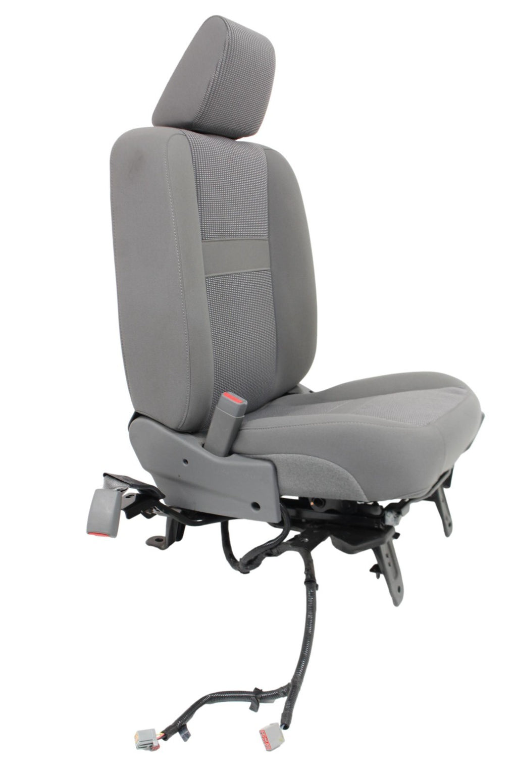 2006 - 2009 Dodge Ram Powered Drivers Seat, OEM YES Slate Gray Cloth w/ Lumbar