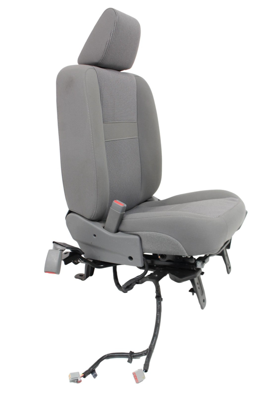 2006 - 2009 Dodge Ram Powered Drivers Seat, OEM YES Slate Gray Cloth w/ Lumbar