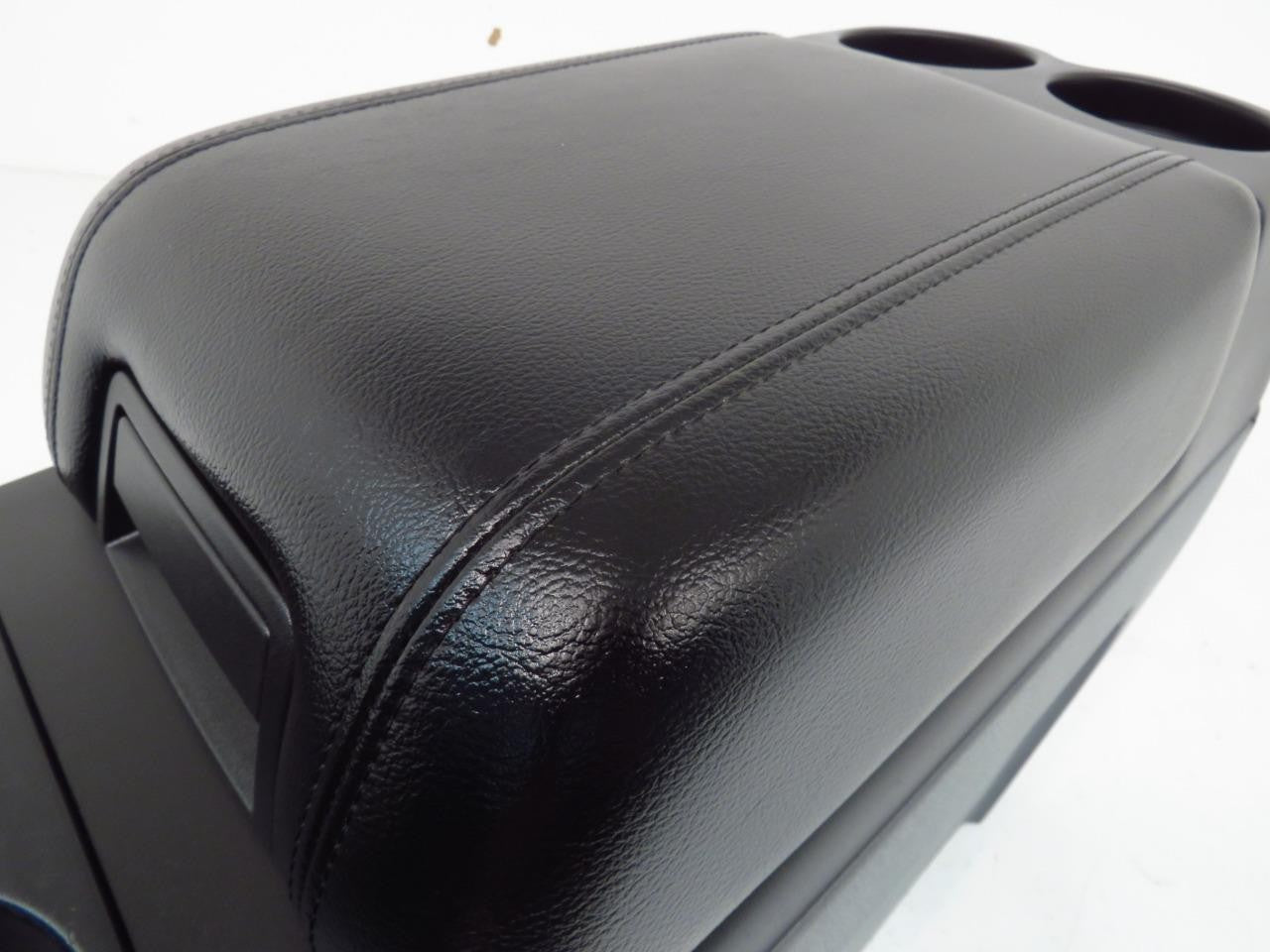 2009 - 2014 Ford F150 Center Console w/ Leather Armrest Storage & Cupholders
