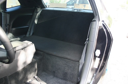 Dodge Challenger Rear Seat Delete Kit by Speedlogix, 2008 - 2023