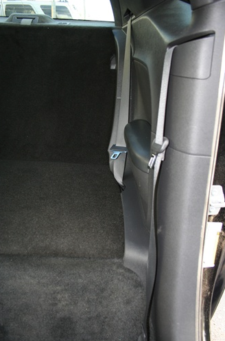 Dodge Challenger Rear Seat Delete Kit by Speedlogix, 2008 - 2023