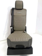 2024+ Ford F150 & Super Duty Platinum Custom Jump Seat Conversion Kit, Truffle