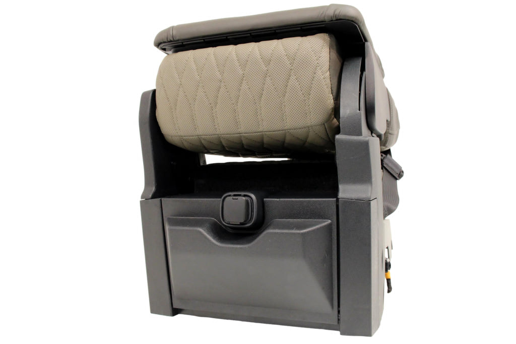 2021+ Ford F150 & Super Duty Platinum Console → Jump Seat Conversion Kit, Truffle