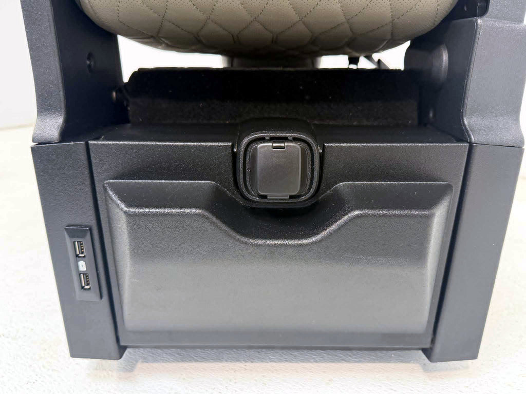 2024+ Ford F150 & Super Duty Platinum Custom Jump Seat Conversion Kit, Truffle