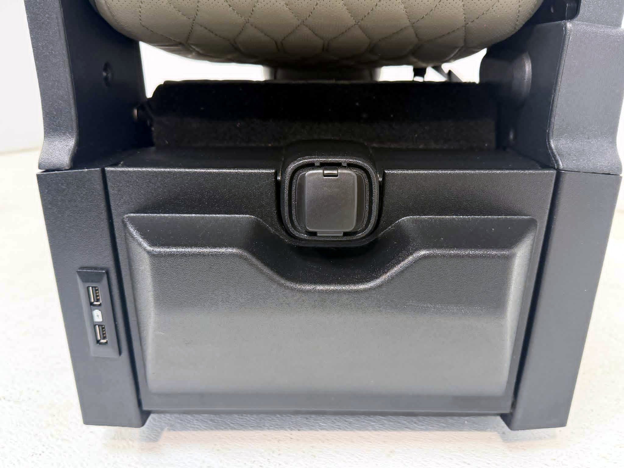 2024+ Ford F150 & Super Duty Platinum Custom Jump Seat Conversion Kit, Truffle