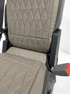 2024+ Ford F150 & Super Duty Platinum Custom Jump Seat Conversion Kit, Truffle