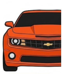 Camaro 5th Gen Clipart