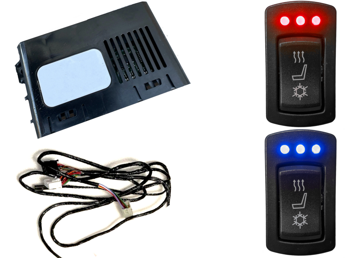 Universal Seat Heating & Cooling Wiring Retrofit Kit - Fits Ford Mustang, F-Series, Nissan & More