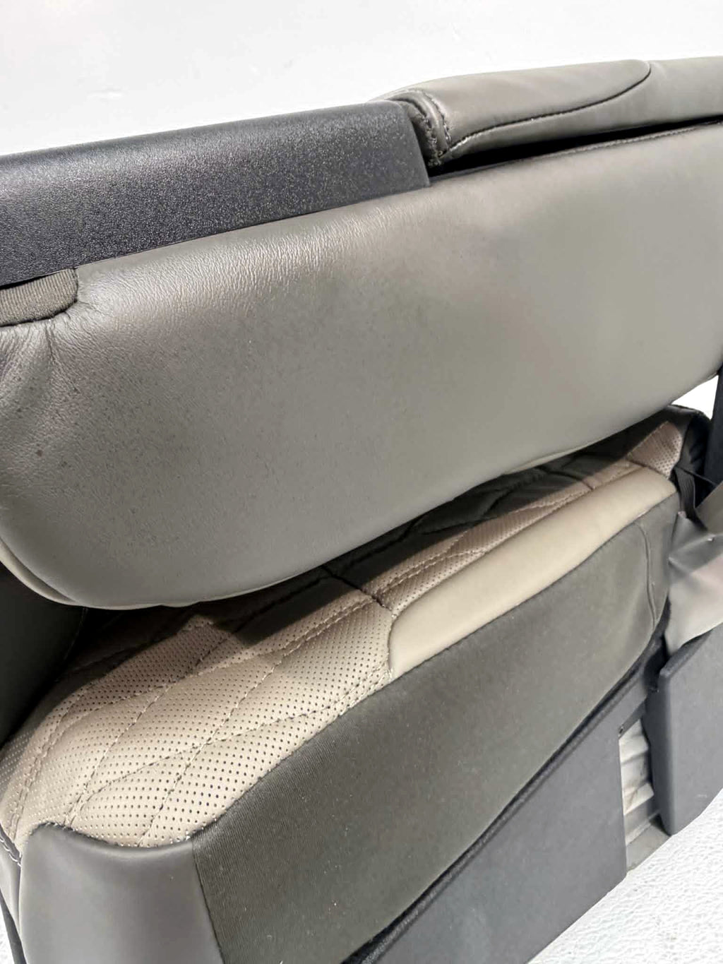 2024+ Ford F150 & Super Duty Platinum Custom Jump Seat Conversion Kit, Truffle