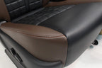 16-18 Nissan Titan XD Platinum Reserve Seats Console Set Heated Cooled Leather