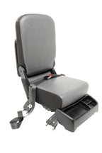 19-25 Dodge Ram 2500 3500 Rear Seat Jump Seat Console Conversion Kit Gray Vinyl
