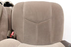 1999 - 2006 Chevrolet & GMC Tan Cloth Heated Front Seats with Jump Seat Console