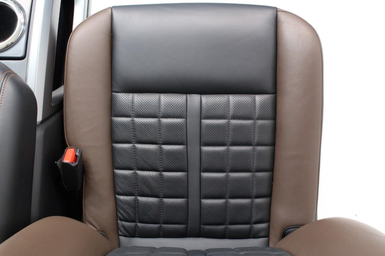 16-18 Nissan Titan XD Platinum Reserve Seats Console Set Heated Cooled Leather